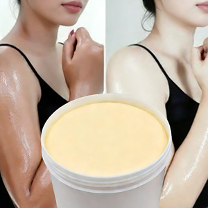 Crème hydratante <span class=keywords><strong>anti</strong></span>-rides au beurre de karité pur bio végétalien, enrichie en vitamine C, niacinamide, vitamine E, perle et acide hyaluronique - Product Image 2