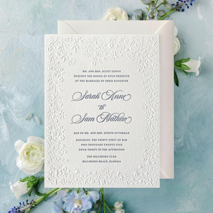 Vintage Dark Green Velvet Box Personalized Photo Wedding Invitation Box Save the Date QR Code Caja De Terciopelo Invitación Boda - Product Image 2