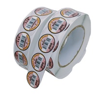 Fabricants d'étiquettes adhésives personnalisées en matériau PE imperméable Bopp durable, impression numérique, étiquettes personnalisées pour flacons de cosmétiques