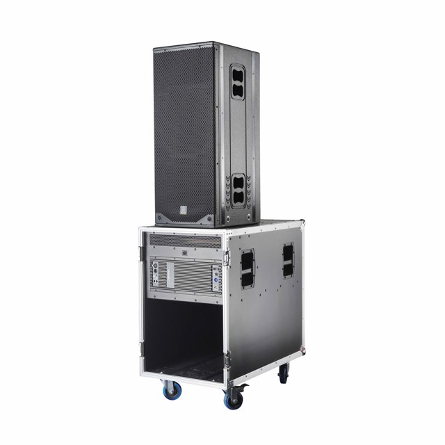 Audio Sound Equipment  2*12" Full Range,18"Subwoofer 2-Way Active DSP Amp Pa Outdoor System Stacked Line Array Speakers
