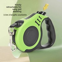 Laisse rétractable automatique pour chiens de petite/moyenne/grande taille - Accessoires pour promener les chiens