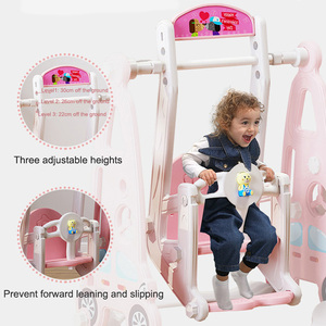 5 trong 1 Toddler <span class=keywords><strong>Slide</strong></span> <span class=keywords><strong>Swing</strong></span> <span class=keywords><strong>Set</strong></span> với bóng rổ nhà máy bán buôn trong nhà và ngoài trời thiết bị sân chơi cho vườn sử dụng - Product Image 6