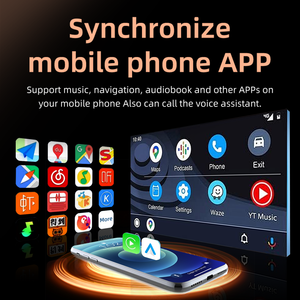 Nouvel Arrivage Adaptateur 2-en-1 sans fil CarPlay et Android Auto pour Voiture, Convertit le filaire en sans fil, Plug & Play, Portable pour iPhone - Product Image 3