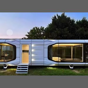 Sang trọng nhỏ di động ngoài trời ngủ Capsule Pod phòng đúc sẵn không gian viên nang cho khách sạn hoặc sử dụng cá nhân - Product Image 3