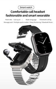 Reloj Inteligente D8E 2026, Reloj Inteligente Deportivo 2 en 1 con Auriculares, Llamadas Bluetooth, Reloj Inteligente con Auriculares - Product Image 5