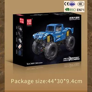Cho khuôn Vua 18039 tự làm kỹ thuật Buggy BigFoot Quái Vật Xe tải khối xây dựng trẻ em khổng lồ điều khiển từ xa Xe mô hình đồ chơi nhựa - Product Image 6