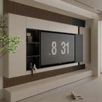 Meuble TV sur pied moderne de haute qualité avec bois écologique pour salon, meubles de maison en provenance de Chine