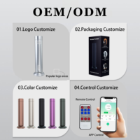 Diffuseur d'arômes en aluminium avec contrôle par application, batterie 4000 mAh, 150 ml, lumière 5 couleurs, recharge sans fil, diffuseur de parfum sans eau, personnalisable pour la maison