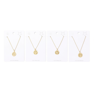 Juego de 12 Collares con Colgante Redondo de Latón, Joyería de Moda en Tono Dorado - Product Image 2