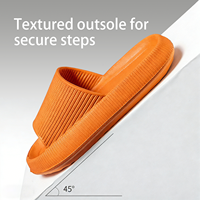 Vente en gros personnalisé grande taille femmes nuage pour pantoufles semelle épaisse plate-forme tongs sandales décontracté intérieur chaussures antidérapantes