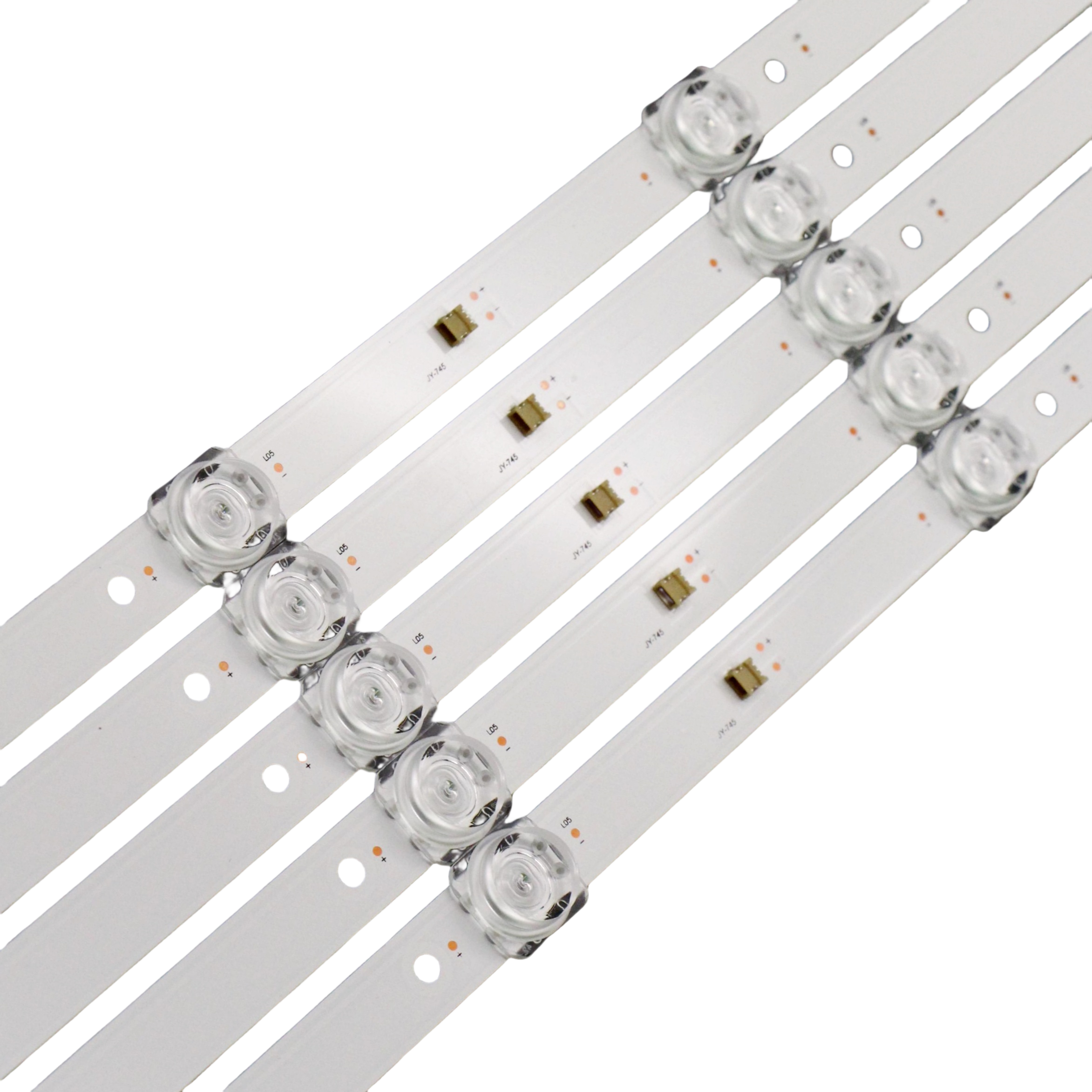 JY-745 JL.D550A1330-140HS-M_V01 Led Backlight Strips for 55" Tv Lamps 1089mm 10 Leds 5 Pcs/set 3V square Lens 2025 New Product