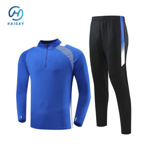 Luson Hochwertige Herren 100% Polyester Atmungsaktive Fußball-Sportbekleidung Fußball-Trainingsausrüstung Set Uniformen - Product Image 6