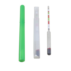 Testeur d'alcool pour bière et vin 3 en 1, hydromètre à triple échelle 0,990-1,160, densité spécifique, Brix, Balling, outils d'alcoomètre pour la fabrication de bière artisanale - Product Image 5