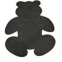 Tapis en feutre lavable antidérapant pour animaux de compagnie, coussin personnalisé pour cage, surface chaude, base antidérapante en TPR, facile à nettoyer, non toxique, sûr