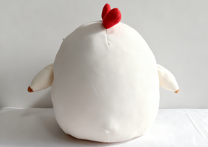 Peluche de <span class=keywords><strong>Pollo</strong></span> Suave al por Mayor con Diseño de Pañuelo Verde para Regalos Infantiles y Decoración de Habitaciones - Product Image 3