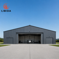 Nave Industrial Prefabricada Modular de Acero, Resistente al Viento, con Estructura de Acero de Alta Estabilidad, Certificada por la CE, para Salas de Exposiciones
