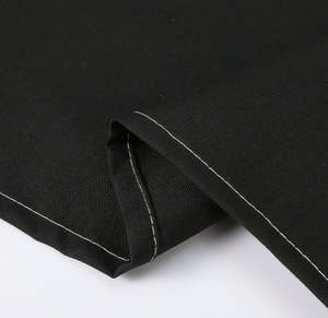 Tablier en toile lavable avec logo personnalisé, résistant à l'usure, réutilisable, imperméable, avec poches - Product Image 5