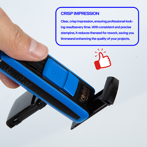 <span class=keywords><strong>Sello</strong></span> Automático <span class=keywords><strong>de</strong></span> <span class=keywords><strong>Bolsillo</strong></span> para Oficina, <span class=keywords><strong>de</strong></span> Plástico 9512, <span class=keywords><strong>de</strong></span> Buena Calidad, con Impresión Digital, Autoentintable, 47*18mm - Product Image 5