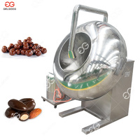 Ligne de traitement de revêtement de gâteau au chocolat revêtu de dattes, Machine à arroser le chocolat au Praline aux amande
