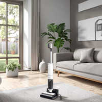Conception populaire tout en un tapis humide et sec sans fil intelligent nettoyeur de sol domestique nettoyage différents types de sol