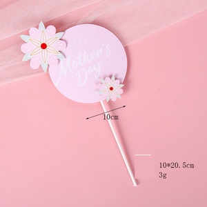 Adornos para Pastel del Día de la Madre, la Mejor Mamá del Mundo, Adorno Floral para Cupcakes, Regalo del Día de la Madre, Decoración para Pasteles de Cumpleaños y Postres - Product Image 6