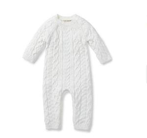 Suéter de Punto Trenzado 100% Algodón Personalizado, Ropa de Bebé para Invierno - Product Image 5