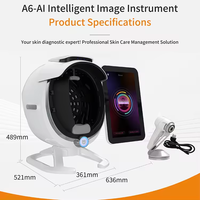 Machine faciale Portable 3d analyseur de peau machine scanner facial analizador de piel machine d'analyse de la peau 2024