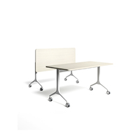 Table de formation pliable murale modulaire en bois réglable pour réunions et bureaux