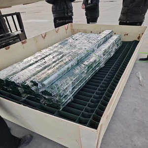 3D dây 6x6 bê tông gia cố hàn thép mạ kẽm hàn cong 3D fencewire lưới hàng rào vườn hàng rào 3D dây - Product Image 5