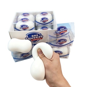 Balle de savon moelleuse et amusante BT, jouet anti-stress à rebond lent, fait main, à presser et à pincer, pour le bureau, cadeau pour adultes - Product Image 1