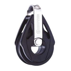 Poulie à roulement à billes pour voilier à une roue, diamètre 40 mm, câble de 10 mm, accessoires de quincaillerie marine pour yacht et bateau - BB-0415F - Product Image 1
