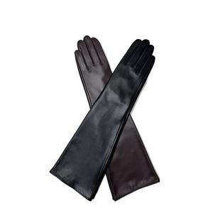 Hochwertige lange Schaffell-Leder handschuhe für Damen Winter Wind dichte warme Handschuhe für den täglichen Gebrauch Direkt verkauf im einfachen Stil - Product Image 1