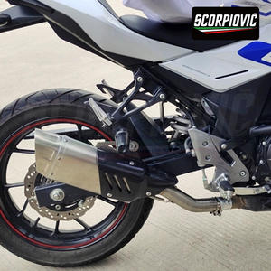 Tuyau d'échappement universel 51mm pour Z400 Z900 MT09 <span class=keywords><strong>MT07</strong></span> R3 NANJA400 K10 <span class=keywords><strong>Silencieux</strong></span> de queue de moto avec Db Killer - Product Image 2