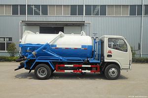 <span class=keywords><strong>Alcantarillado</strong></span> Cesspit Emptier Succión Vacío Aguas residuales Tanque séptico Camión Venta caliente - Product Image 6