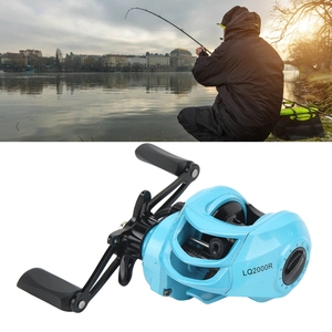 Carrete de Pesca con Relación de Velocidad 7.2:1, Carrete de Baitcasting con Rodamiento Sellado de Acero Inoxidable para Agua Salada y Agua Dulce LQ2000R - Product Image 5