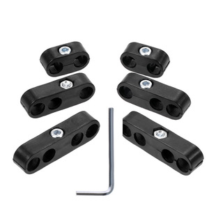 Car Ignition Wire Clips 7mm 8mm Black Plastic Separators For Spark <b>Plug</b> Repair <b>Replacement</b> - Product Image 1