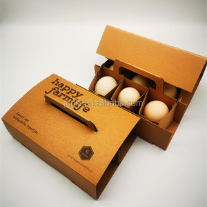 Tùy Chỉnh Đúc Giấy Thân Thiện Với Môi Trứng Gà Carton <span class=keywords><strong>6</strong></span> Gói Trứng Hộp Thùng Carton Đóng Gói Hộp - Product Image 5