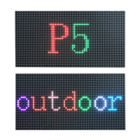 Panneaux d'affichage LED fixes pour la publicité, catégorie de produits : modules d'affichage LED extérieurs P5, bon prix