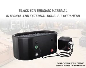 Vanace bagno di ghiaccio doccia portatile per il recupero di sport disegno spazzolato vasca da bagno di ghiaccio gonfiabile tuffo freddo per refrigeratore d'acqua - Product Image 6