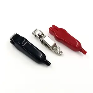 20A Plate With Nickel Crocodile Clip Test Clamp Safety Test Clip Charging Clip