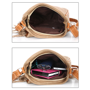 2024 <span class=keywords><strong>carnaval</strong></span> bohemio Hobo Vintage mujer bandolera con borlas Faux PU cuero Azteca Sling bolso <span class=keywords><strong>de</strong></span> hombro para mujer - Product Image 4