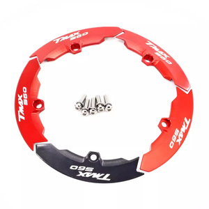 Pabrik XY kualitas tinggi sepeda motor bersertifikasi 90025 TMAX 560/TMAX530 SX/DX penutup Pulley Belt kotak roda gigi aluminium - Product Image 1