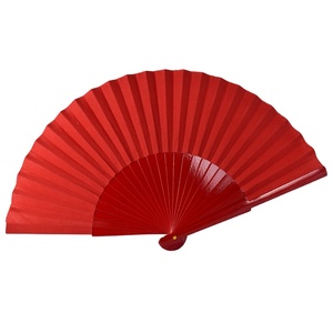 Abanico de madera plegable personalizado con impresión personalizada al por mayor, marco de abanico de mano, palos a granel, tela de mano <span class=keywords><strong>española</strong></span>, abanico de mano de madera - Product Image 1