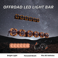 Barre lumineuse LED Spot Beam tout-terrain pour camion, SUV, 4x4, ATV, UTV - 12V 30W 6000 Lumens, design modulaire