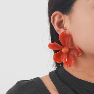 Pendientes de Flores Grandes de Resina Creativa Exagerada <span class=keywords><strong>ZAA</strong></span> para Mujer Fiesta - Product Image 3