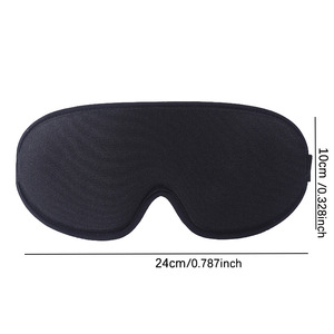 Masque de sommeil minimaliste en mousse à mémoire de forme <span class=keywords><strong>3D</strong></span>, bloquant la lumière, sans pression, masque pour les yeux respirant pour les voyages, masque pour les yeux Leica - Product Image 5