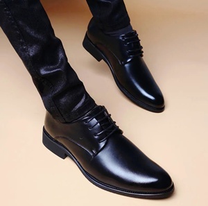 Bottines Chelsea en cuir personnalisées élégantes pour hommes, chaussures habillées à tige haute avec boucles - Product Image 6