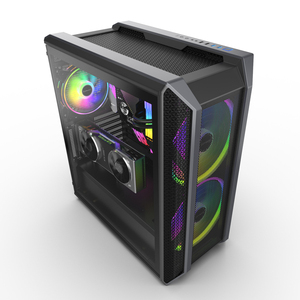 EATX cpu armoire cool <span class=keywords><strong>atx</strong></span> <span class=keywords><strong>tour</strong></span> complet de bureau de refroidissement de pc boîtier d'ordinateur de jeu - Product Image 5