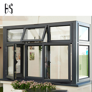 Fabbrica produce finestre a battente con <span class=keywords><strong>doppi</strong></span> <span class=keywords><strong>vetri</strong></span> e telai in lega di alluminio - Product Image 1