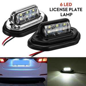 Yosovlamp Luz de Matrícula de Coche de Alta Luminosidad con 6 LED, Luces Laterales Universales para Todos los Modelos, Compatible con Accord X5 X6 - Product Image 2